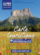 Carte touristique de l'Isère